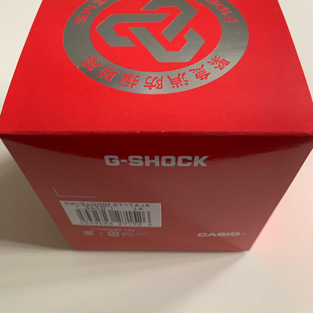 タグ付き　G-SHOCK GW-9400NFST-1AJR 緊急消防援助隊