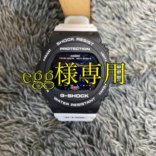 ジーショック(G-SHOCK)の【お盆限定値引き！！】 CASIO G-SHOCK 腕時計　ホワイト/ブラック(腕時計(デジタル))