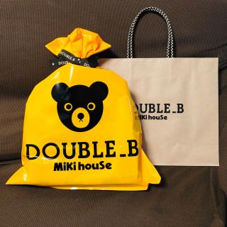 ダブルビー(DOUBLE.B)の新品　ミキハウス　ダブルビー　ラッピングセット　一式(ショップ袋)