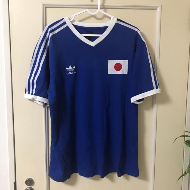 adidas アディダス Tシャツ サッカー日本代表ユニフォーム 1974