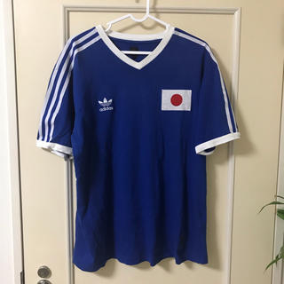 アディダス(adidas)のadidas アディダス Tシャツ サッカー日本代表ユニフォーム 1974(応援グッズ)