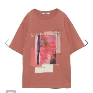 スナイデル(SNIDEL)のsnidel デザインロゴTシャツ(Tシャツ(半袖/袖なし))