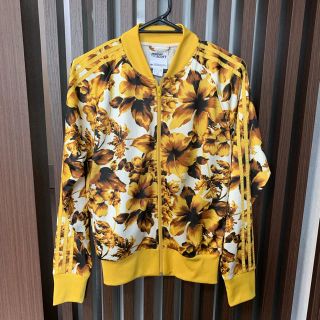 美品！アディダス×JEREMY SCOTT 花柄ジャージジャケット サイズO