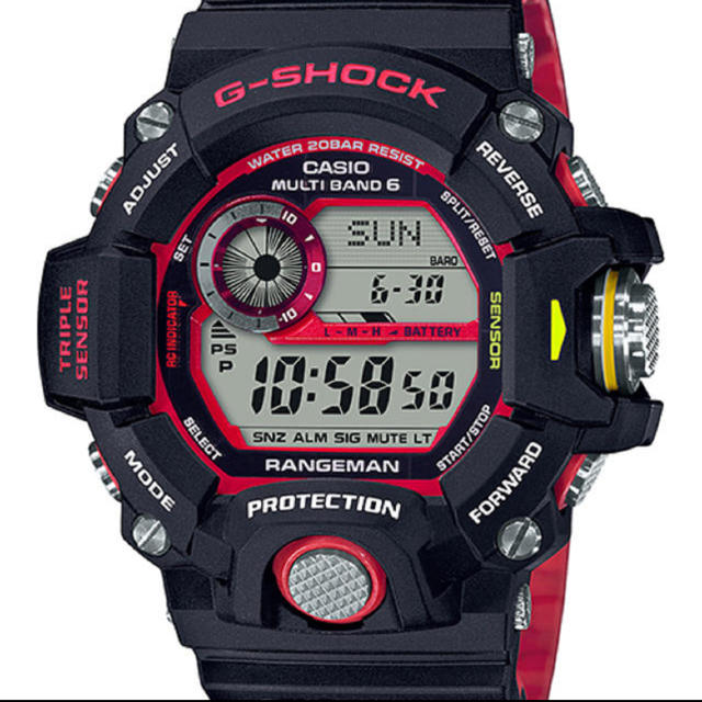 CASIO G-SHOCK 緊急消防援助隊 GW-9400NFST-1AJR