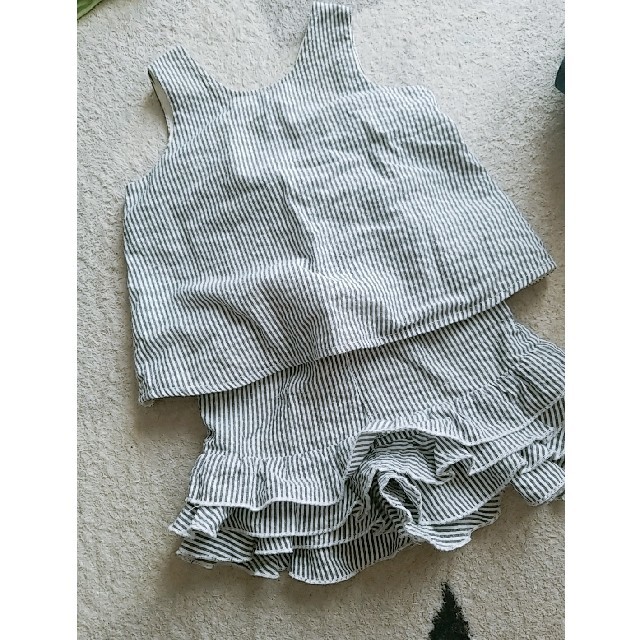 ZARA KIDS(ザラキッズ)のAvanIiIy バックリボン　セットアップ　女の子　95 キッズ/ベビー/マタニティのキッズ服女の子用(90cm~)(ワンピース)の商品写真