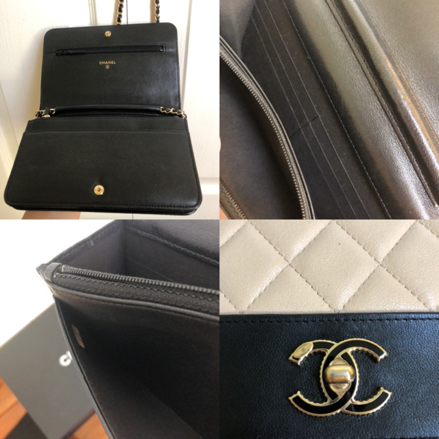 ブラック CHANEL - 専用＊最終価格＊美品CHANELマトラッセ バッグチェーンウォレット正規品の通販 by * ﾟ*｡Love