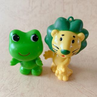 ライオン(LION)のコーワ　ケロちゃん、LION ライオンちゃん　2点セット(ノベルティグッズ)