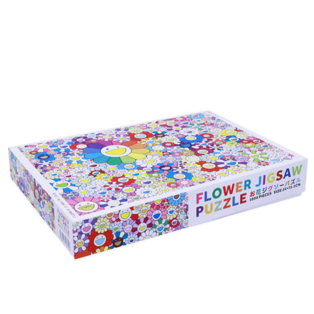 村上隆 Flower Jigsaw Puzzle フラワージグソーパズル新品未開封サイズ