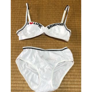 女児 下着  新品未着用(ブラ&ショーツセット)