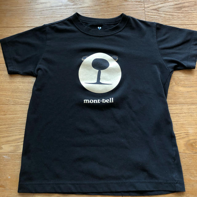 mont bell(モンベル)のモンベル　熊のTシャツ　140 キッズ/ベビー/マタニティのキッズ服男の子用(90cm~)(Tシャツ/カットソー)の商品写真