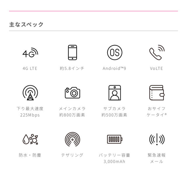 SAMSUNG(サムスン)のGalaxy A20 ブラック スマホ/家電/カメラのスマートフォン/携帯電話(スマートフォン本体)の商品写真