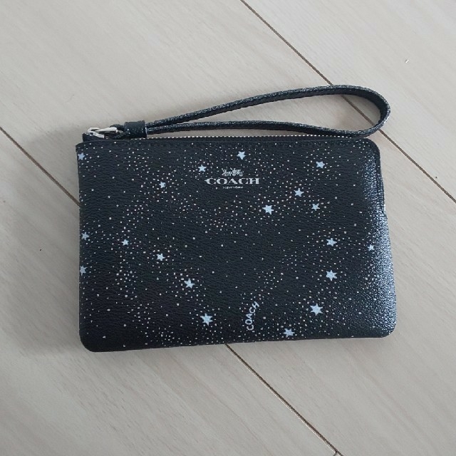 【新品未使用】COACH 星柄ポーチ