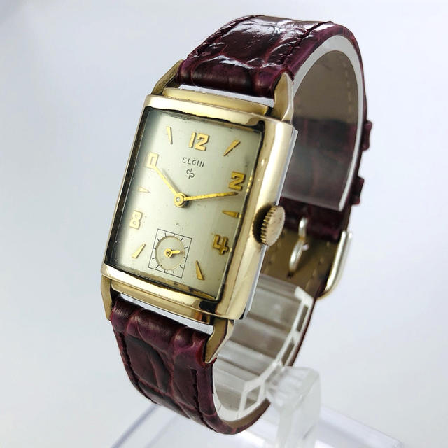 ELGIN - エルジン 1952年 10KGP ELGIN 機械式 手巻き 腕時計の通販 by sinop26's shop｜エルジンならラクマ