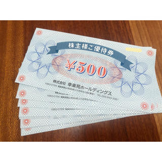 幸楽苑ホールディングス  7000円分