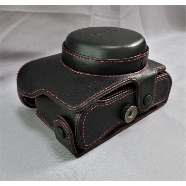 Canon(キヤノン)の美品G1X  m2 用カメラケース　　ネックストラップ付 スマホ/家電/カメラのカメラ(ケース/バッグ)の商品写真