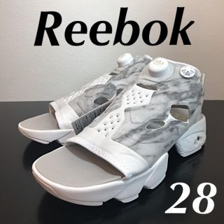 リーボック(Reebok)のリーボック　メンズ　ポンプ フューリー サンダル 　白　28ｃｍ(サンダル)