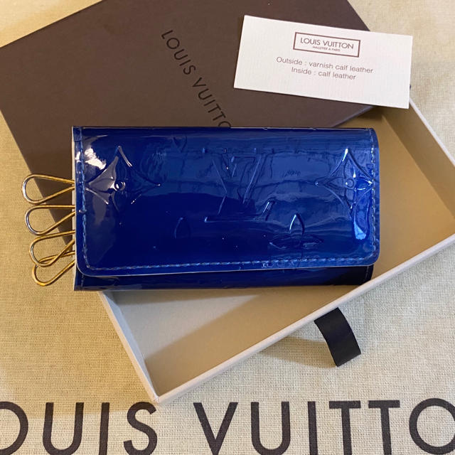 LOUIS VUITTON(ルイヴィトン)のルイヴィトン　ヴェルニ　キーケース　キーホルダー　キーリング　レディース　メンズ レディースのファッション小物(キーケース)の商品写真