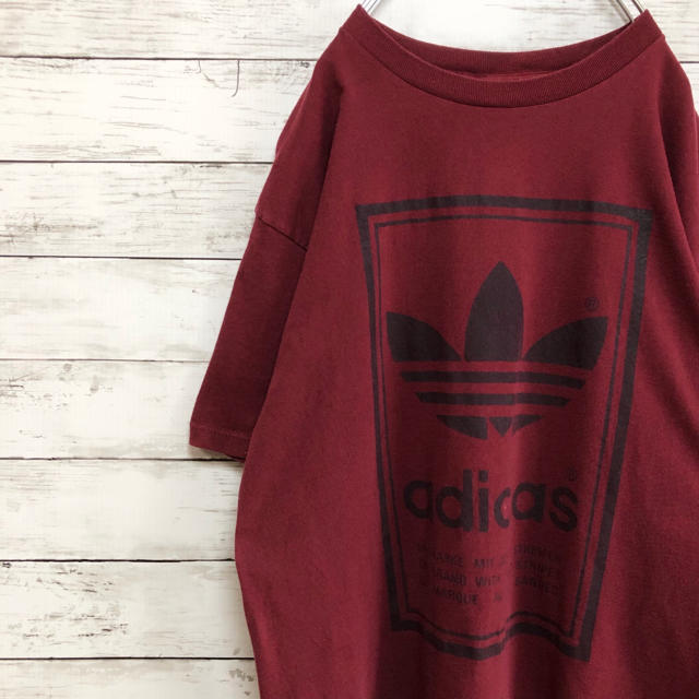 adidas(アディダス)の【ゆるだぼ】90s adidas ビックシルエット トレフォイルロゴ Tシャツ メンズのトップス(Tシャツ/カットソー(半袖/袖なし))の商品写真