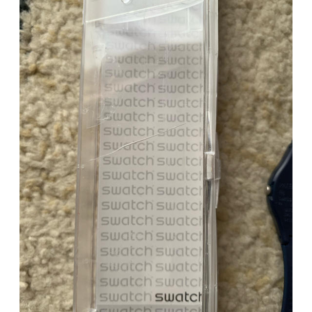 swatch(スウォッチ)のswatch 腕時計　ネイビー　美品 メンズの時計(腕時計(デジタル))の商品写真