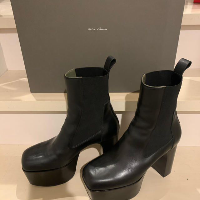 最終値下げ owens rick - Owens Rick kissboots 国内正規 43 ブーツ