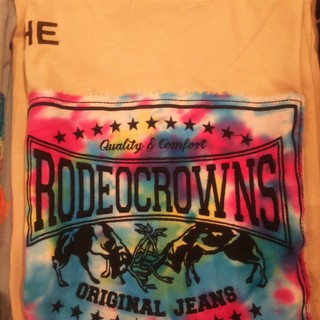 ロデオクラウンズワイドボウル(RODEO CROWNS WIDE BOWL)の新品レディースのライトベージュ(Tシャツ(半袖/袖なし))