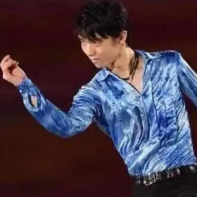 羽生結弦選手 ティッシュケース 青パリ ハンドメイドのファッション小物(その他)の商品写真