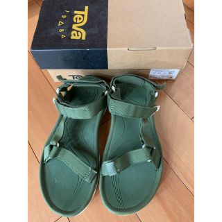 テバ(Teva)のteva サンダル　25.0 カーキ(サンダル)