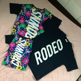 ロデオクラウンズ(RODEO CROWNS)の新品同様❤️親子コーデ❤️ロデオクラウンズ今だけSALE(Tシャツ/カットソー)