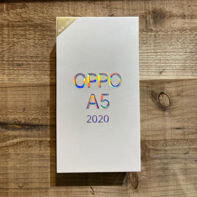 OPPO A5 2020 グリーン　新品未開封SIMフリー