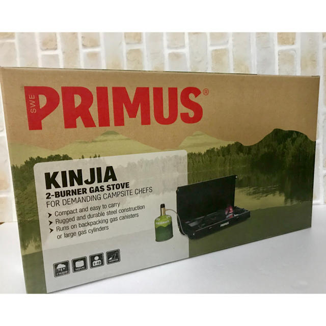 PRIMUS(プリムス)のPRIMUS KINJIA 2-BURNER GAS STOVE スポーツ/アウトドアのアウトドア(ストーブ/コンロ)の商品写真