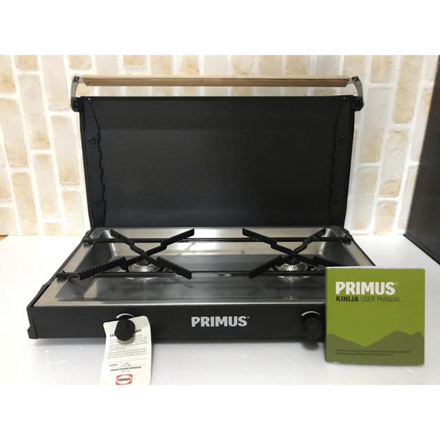 PRIMUS(プリムス)のPRIMUS KINJIA 2-BURNER GAS STOVE スポーツ/アウトドアのアウトドア(ストーブ/コンロ)の商品写真