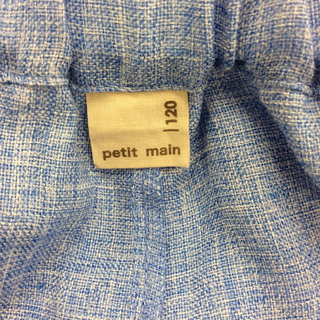 petit main(プティマイン)のpetitmain キュロットスカート120cm 02MN0727074 キッズ/ベビー/マタニティのキッズ服女の子用(90cm~)(スカート)の商品写真