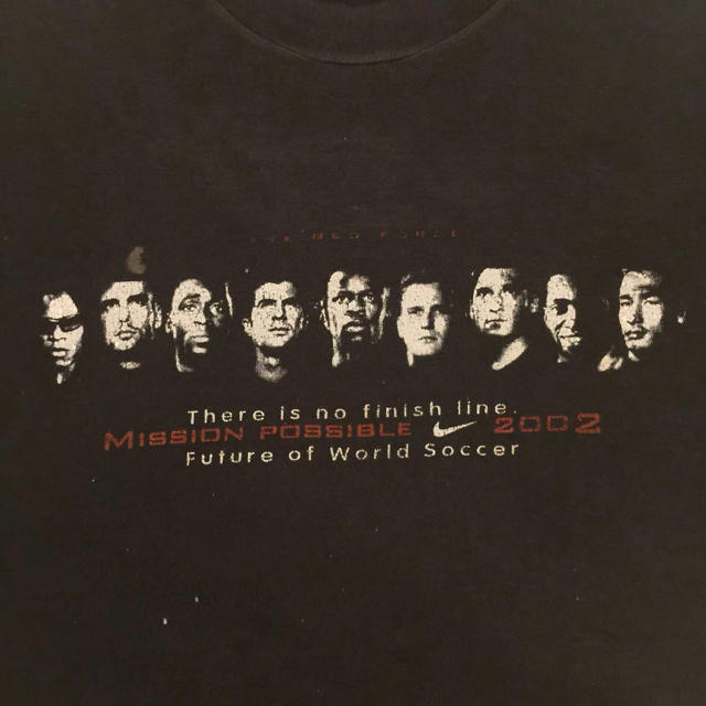 Nike200002Menナイキ NIKE Mission Impossible 中田ヒデ Tシャツ M