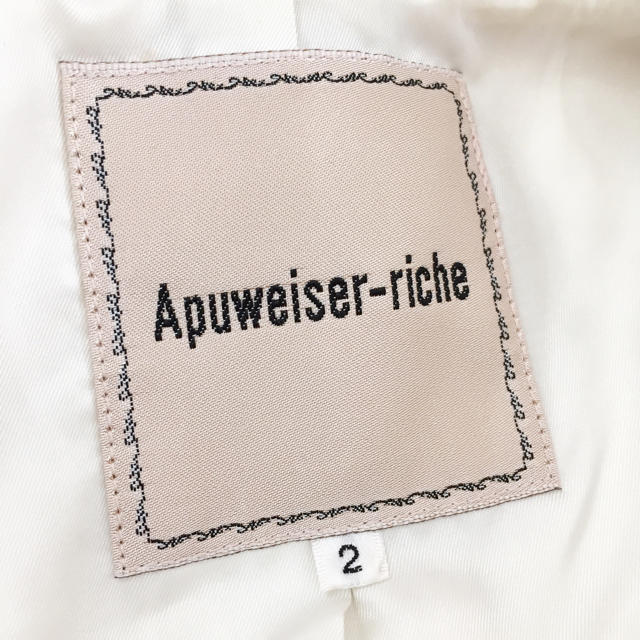 Apuweiser-riche(アプワイザーリッシェ)のApuweiser-richeコート レディースのジャケット/アウター(ダッフルコート)の商品写真