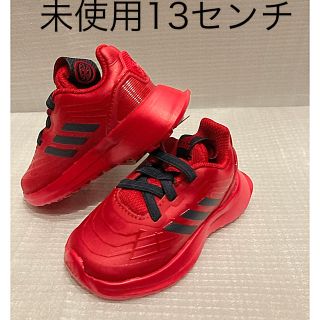 アディダス(adidas)の未使用アディダススパイダーマンコラボスニーカー13センチ(スニーカー)