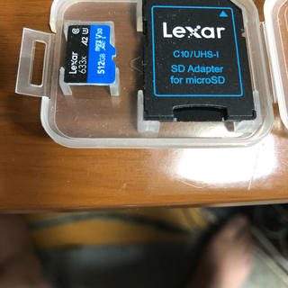 レキサー(Lexar)のLEXAR   micro SD カード　512GB(PC周辺機器)