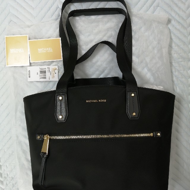 バッグ【新品　MICHAEL KORS】　ポリー　ミディアムトップジップトート