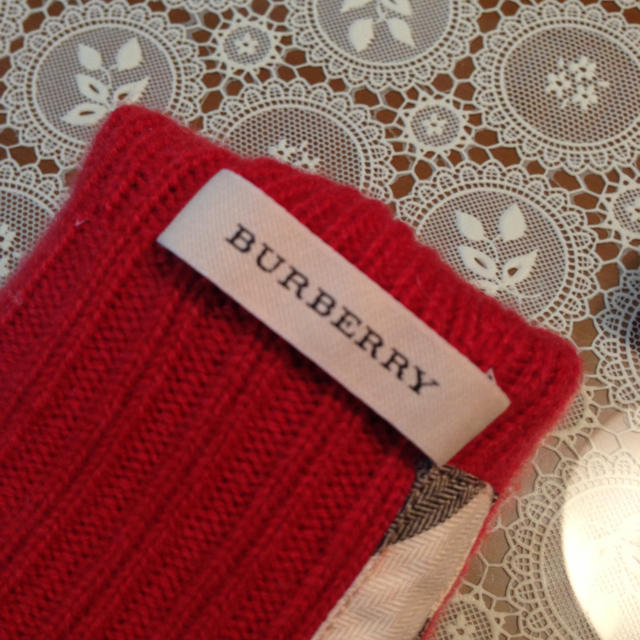BURBERRY(バーバリー)の【BURBERRY】ニット手袋♡ レディースのファッション小物(手袋)の商品写真