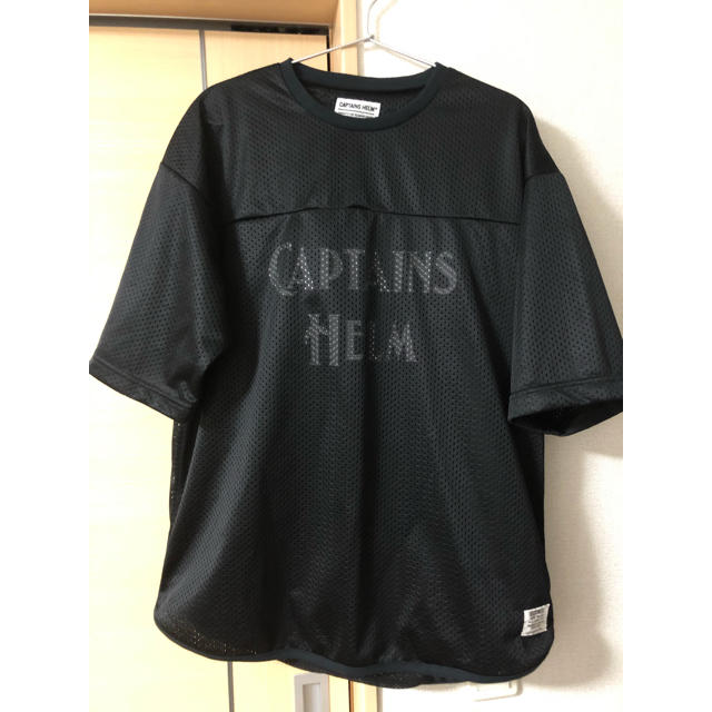 STANDARD CALIFORNIA(スタンダードカリフォルニア)の新品未使用キャプテンズヘルム　フットボールTシャツ　Mサイズ メンズのトップス(Tシャツ/カットソー(半袖/袖なし))の商品写真