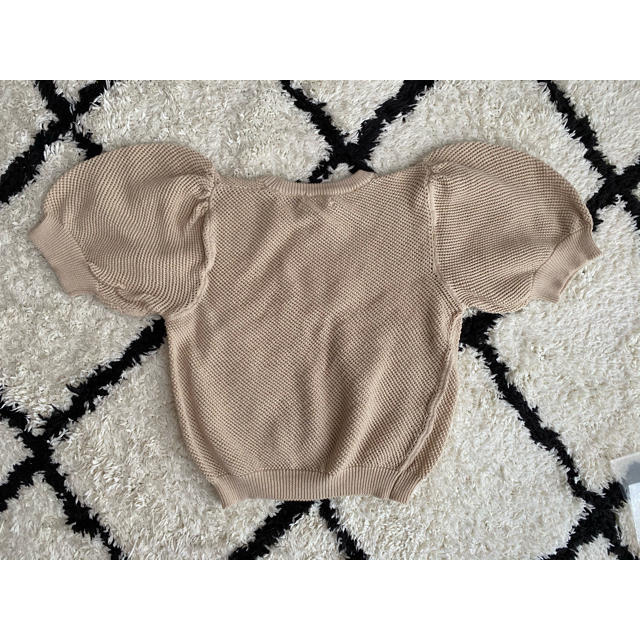 サマーニット　4/5y キッズ/ベビー/マタニティのキッズ服女の子用(90cm~)(Tシャツ/カットソー)の商品写真