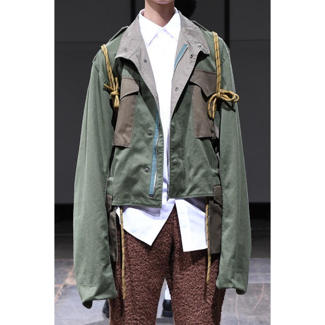 soe 18aw military jacket 求む