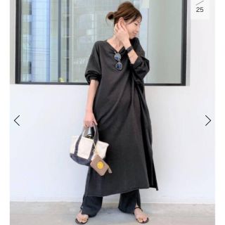 アパルトモンドゥーズィエムクラス(L'Appartement DEUXIEME CLASSE)の【新品】L'Appartement PRINTED LONG DRESS(ロングワンピース/マキシワンピース)