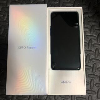 ラクテン(Rakuten)のOPPO Reno A 128GB ブルー simフリー(スマートフォン本体)