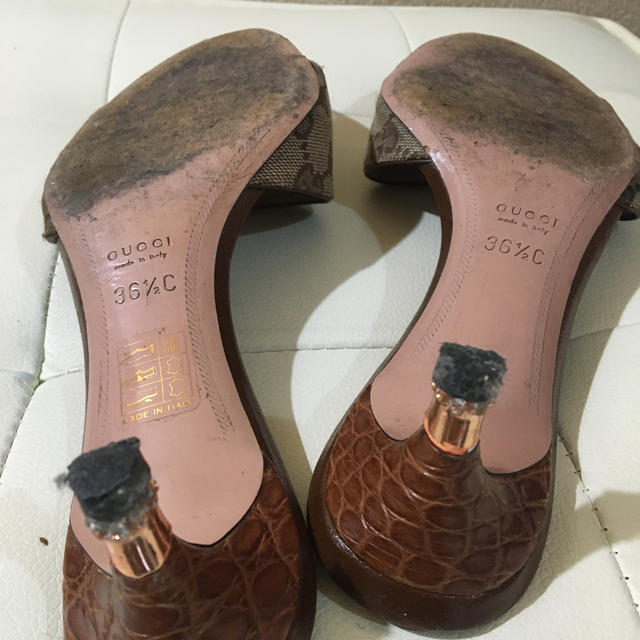 Gucci(グッチ)のグッチ　サンダル　ＧG  ロゴ　 レディースの靴/シューズ(サンダル)の商品写真