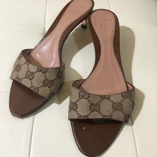 グッチ(Gucci)のグッチ　サンダル　ＧG  ロゴ　(サンダル)