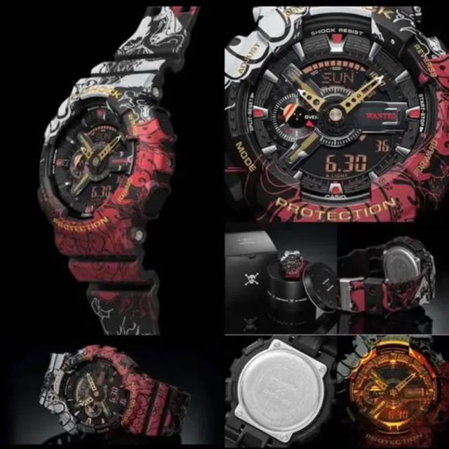 G-SHOCK(ジーショック)のG-SHOCK ONE PIECE ワンピースコラボレーションモデル 2個セット メンズの時計(腕時計(デジタル))の商品写真
