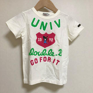 ダブルビー(DOUBLE.B)の【新品】ミキハウス　ダブルB 半袖Tシャツ　100(Tシャツ/カットソー)