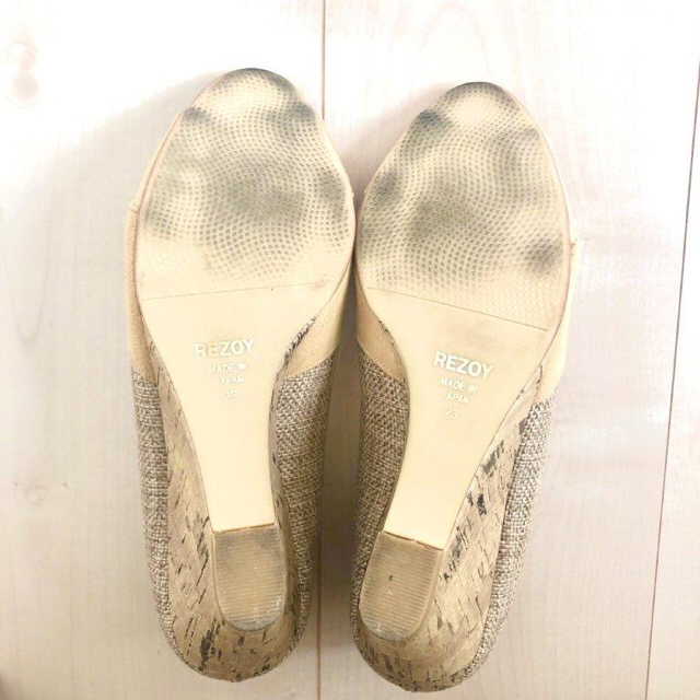 REZOY(リゾイ)の【REZOY】ウェッジソール オープントゥ パンプス／SHIBUYA109 レディースの靴/シューズ(ハイヒール/パンプス)の商品写真