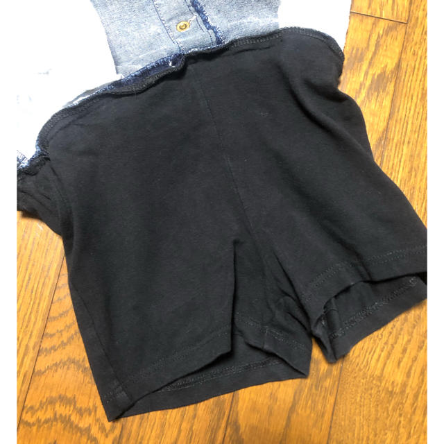 MPS(エムピーエス)のMPS  ライトオン　デニムタイトスカート（インナーパンツ付）140 キッズ/ベビー/マタニティのキッズ服女の子用(90cm~)(スカート)の商品写真
