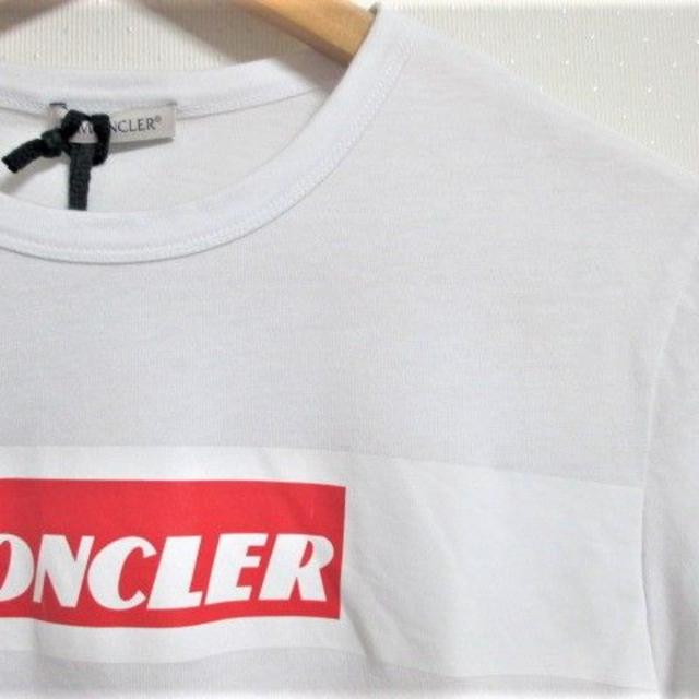 MONCLER(モンクレール)の☆MONCLER モンクレール ボックスロゴ ワッペン プリント Tシャツ/S メンズのトップス(Tシャツ/カットソー(半袖/袖なし))の商品写真